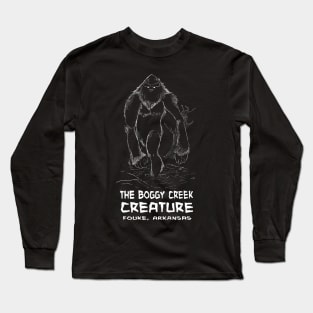 The Boggy Creek Creature Long Sleeve T-Shirt